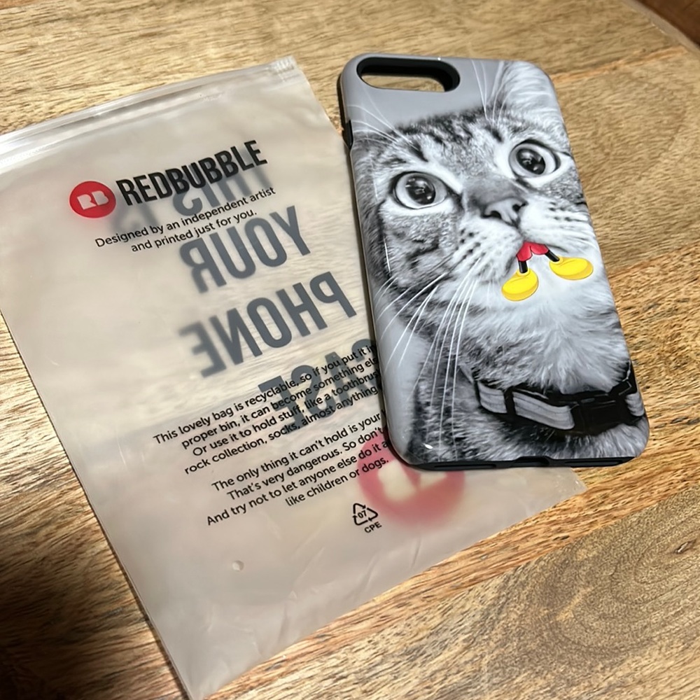Redbubble custom IPhone 7 Plus phone case BN